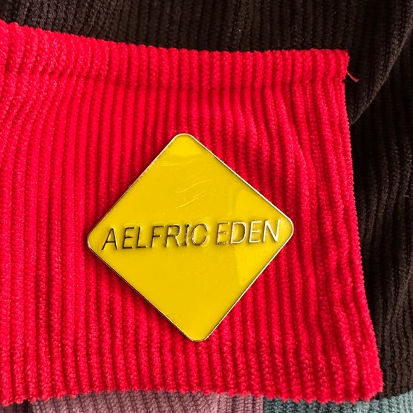 Aelfric Eden ColorBlock Corduroy Patchwork Cargo Skater Pants Size XXL - Picture 3 of 15